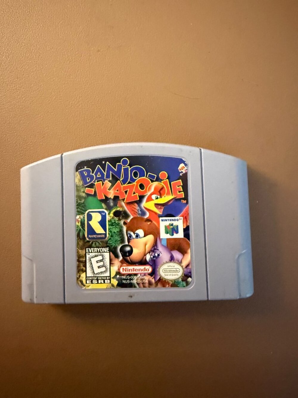 Banjo Kazooie Nintendo 64 game